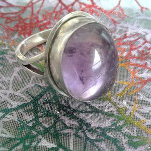 Beautiful Artisan Amethyst Ring